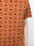 MCM T-shirt met monogramprint Bruin - Thumbnail 5