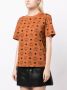 MCM T-shirt met monogramprint Bruin - Thumbnail 3
