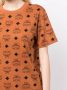 MCM T-shirt met monogramprint Bruin - Thumbnail 5