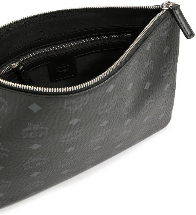 MCM Visetos crossbodytas met logoprint Zwart