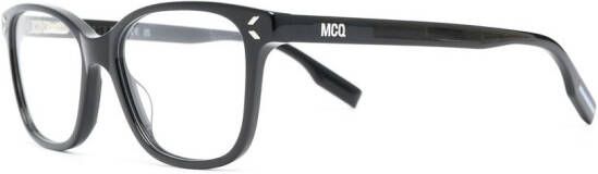 MCQ Bril met vierkant montuur Zwart