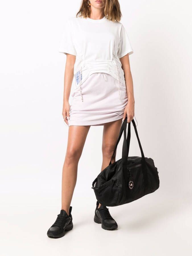 MCQ Gedrapeerde mini-rok Paars