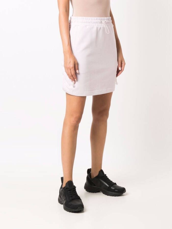 MCQ Gedrapeerde mini-rok Paars