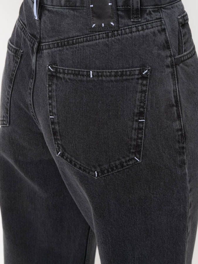 MCQ Jeans met wijde pijpen Zwart