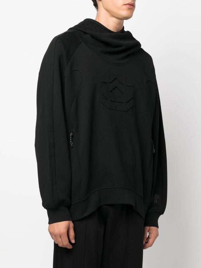 MCQ Ruimvallende hoodie Zwart