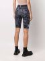 MCQ Shorts met abstracte print Zwart - Thumbnail 4