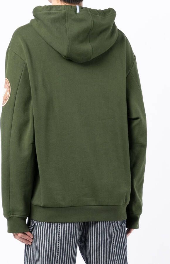 MCQ Sweater met capuchon Groen