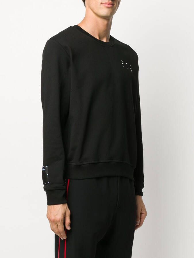 MCQ Sweater met print Zwart