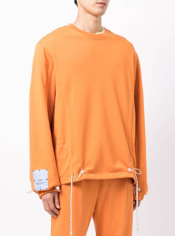 MCQ Sweater met trekkoord Oranje