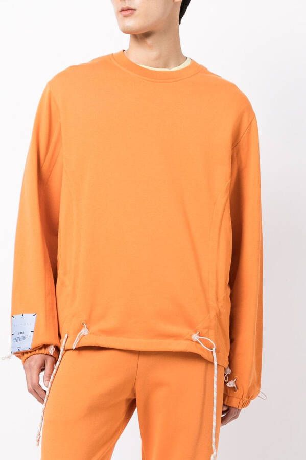 MCQ Sweater met trekkoord Oranje