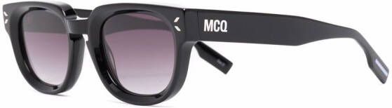 MCQ Zonnebril met vierkant montuur Zwart