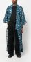 MEDICOM TOY Avondjurk met print Blauw - Thumbnail 2