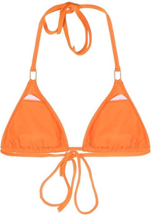 Melissa Odabash Triangel bikinitop Oranje