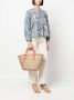 Melissa Odabash Corsica leren shopper Beige - Thumbnail 2