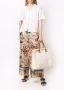 Melissa Odabash Ferrat shopper met franje Beige - Thumbnail 2
