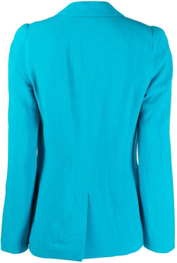 Merci Blazer met enkele rij knopen Blauw
