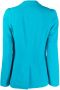 Merci Blazer met enkele rij knopen Blauw - Thumbnail 2