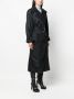 MERYLL ROGGE Trenchcoat met dubbele rij knopen Zwart - Thumbnail 3