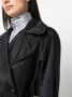 MERYLL ROGGE Trenchcoat met dubbele rij knopen Zwart - Thumbnail 5