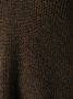 Mes Demoiselles gebreide hoodie Bruin - Thumbnail 5
