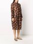 Mes Demoiselles Jurk met bloemenprint Zwart - Thumbnail 3