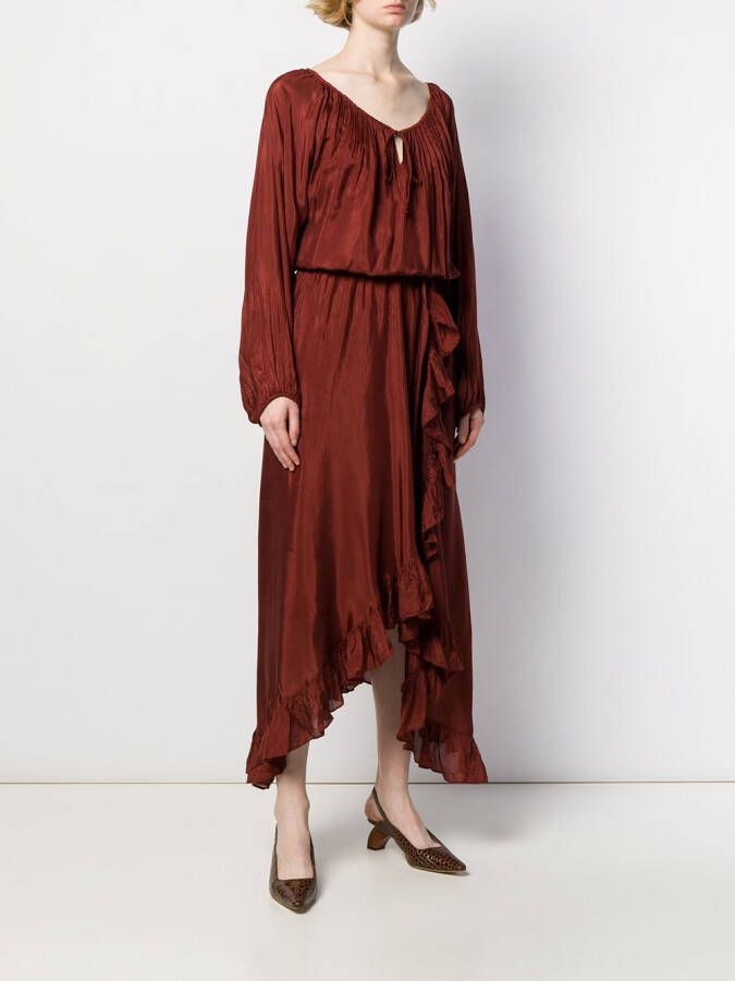 Mes Demoiselles Maxi-jurk Rood