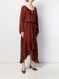 Mes Demoiselles Maxi-jurk Rood - Thumbnail 3