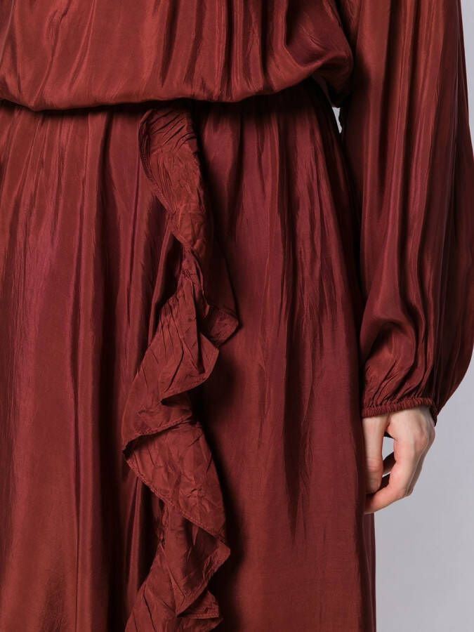 Mes Demoiselles Maxi-jurk Rood