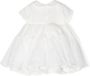 Mi Sol Jurk met bloe print Wit - Thumbnail 2