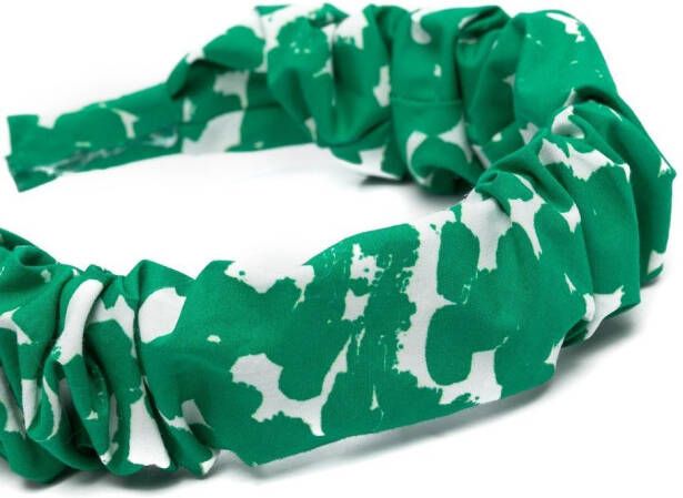 Mi Sol Haarband met grafische print Groen