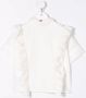 Mi Sol Shirt met ruches Wit - Thumbnail 2