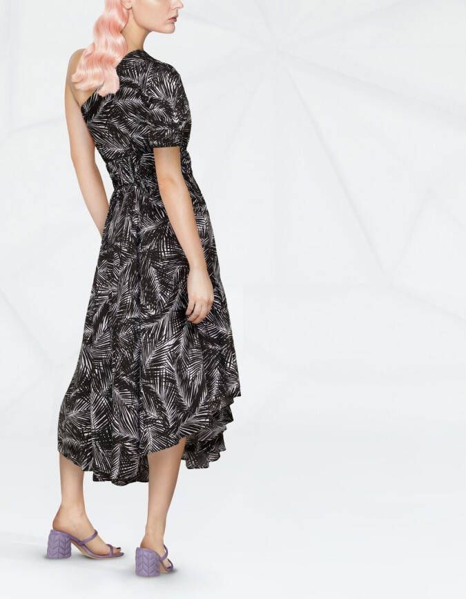 Michael Kors Asymmetrische jurk Zwart