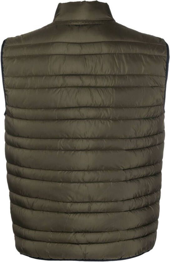 Michael Kors Bodywarmer met logoplakkaat Groen