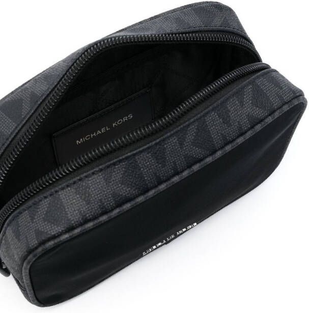 Michael Kors Brooklyn buidel met rits Zwart