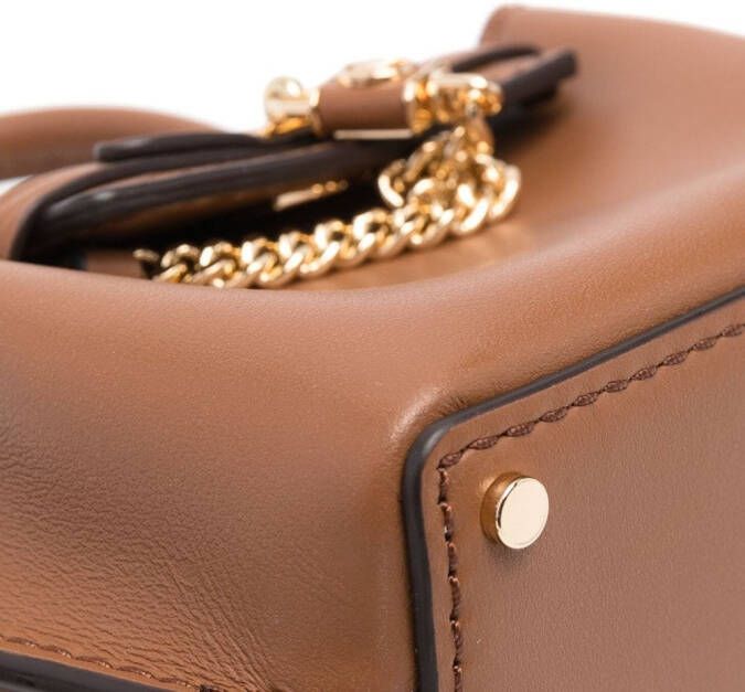 Michael Kors Leren tas Bruin