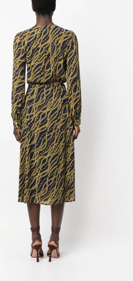 Michael Kors T-shirtjurk met print Blauw