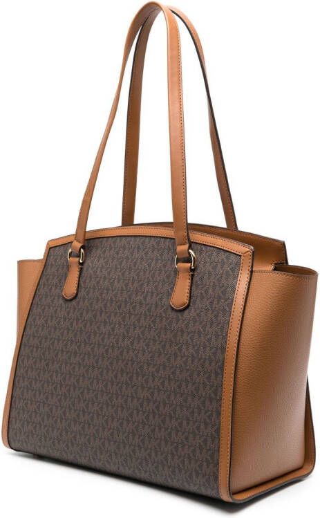 Michael Kors Chantal grote shopper Bruin