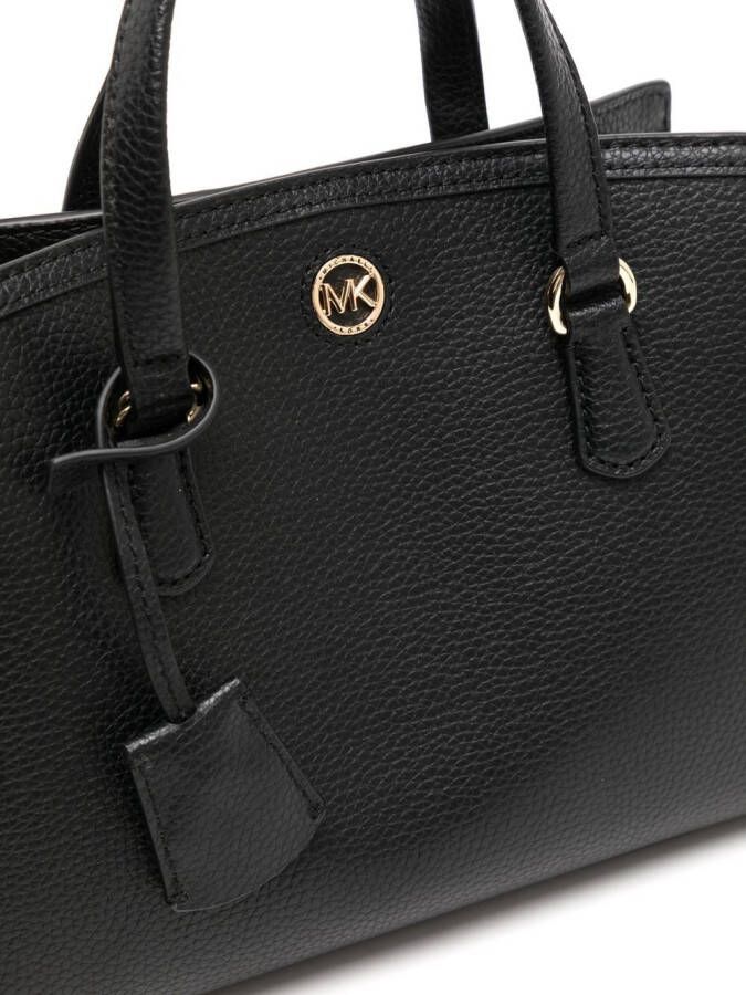 Michael Kors Chantal leren messengertas Zwart