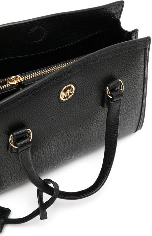 Michael Kors Chantal leren messengertas Zwart