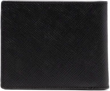 Michael Kors Harrison fold over wallet Zwart