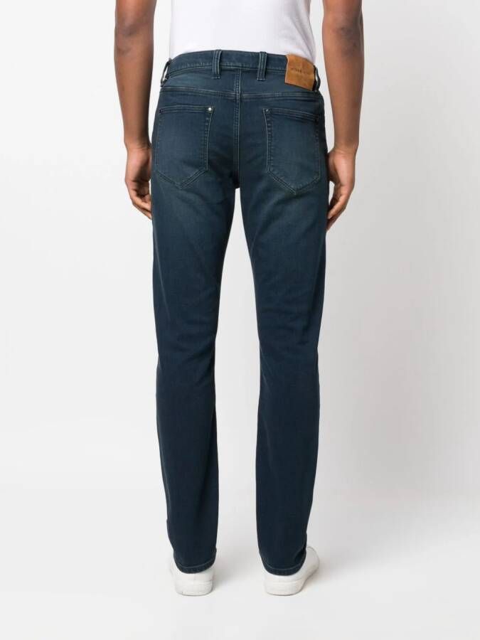 Michael Kors Collection Jeans met toelopende pijpen Blauw