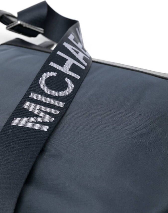 Michael Kors Messengertas met logoband Blauw