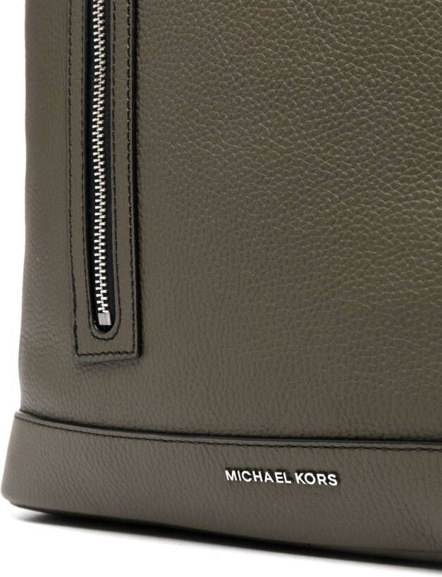 Michael Kors Rugzak met logoplakkaat Groen