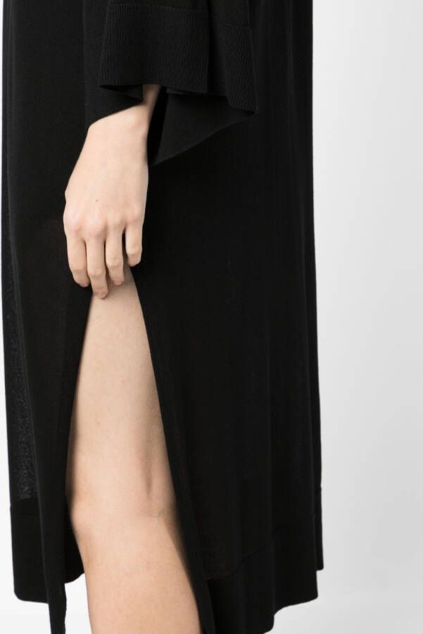 Michael Kors Collection Semi-doorzichtige tuniek Zwart