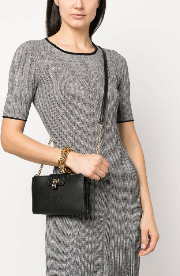 Michael Kors Crossbodytas met dubbele rits Zwart