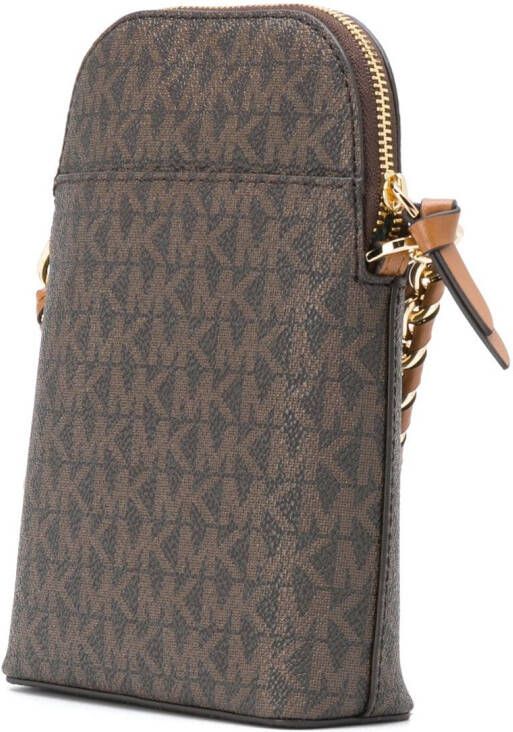 Michael Kors Crossbodytas met logoprint Bruin