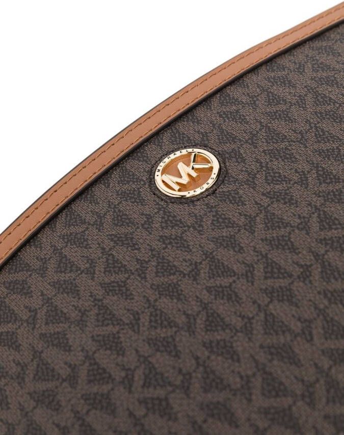 Michael Kors Crossbodytas met logoprint Bruin