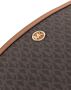 Michael Kors Maeve crossbodytas met monogram Bruin - Thumbnail 4