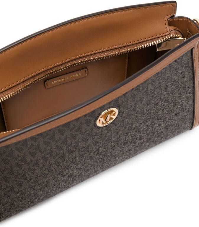 Michael Kors Crossbodytas met logoprint Bruin