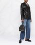 Michael Kors Devon leren schoudertas Zwart - Thumbnail 2